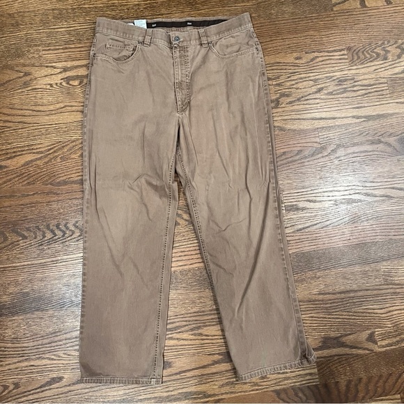 Hiltl men’s khaki pants 36/34 - Picture 1 of 14